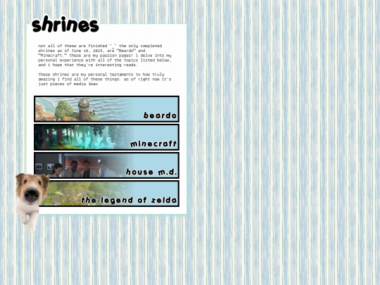 projects/shrines screenshot