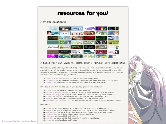 resources screenshot