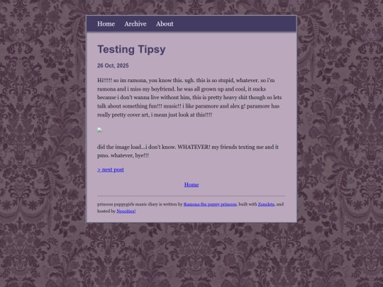 posts/2025-10-26-Testing-Tipsy screenshot