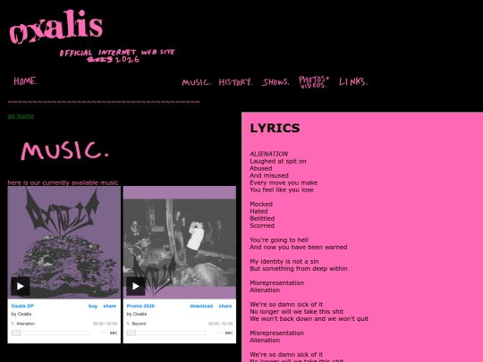 music screenshot