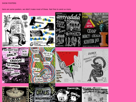posters screenshot