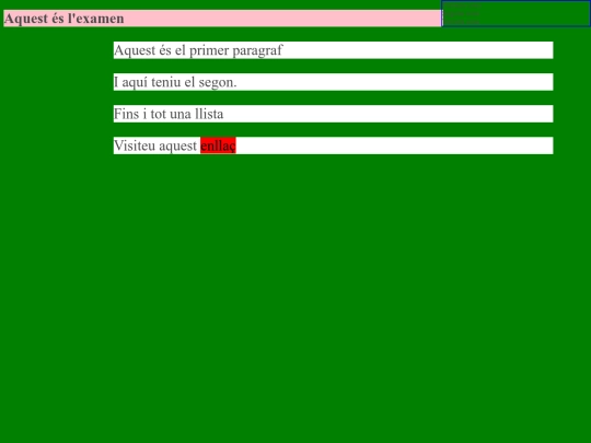 examen screenshot