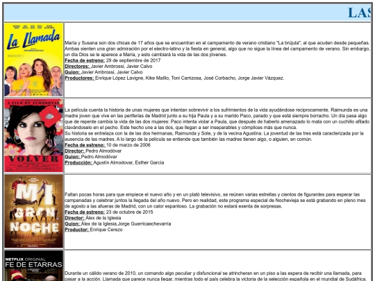 Pract11/comedias screenshot