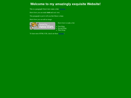 index screenshot