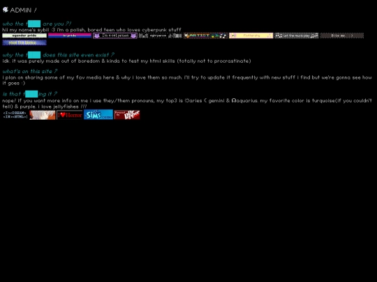 admin screenshot