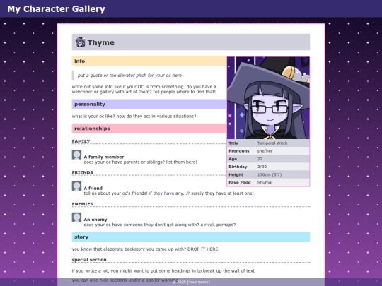 profiles screenshot