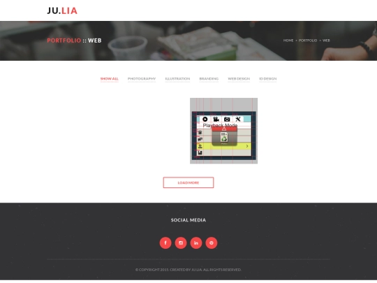 portfolio-web screenshot