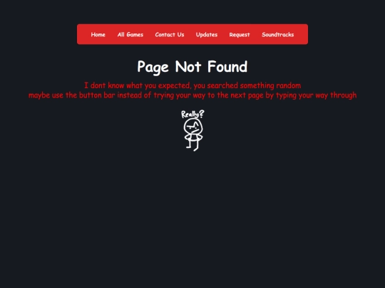 not_found screenshot