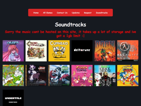 soundtrack screenshot