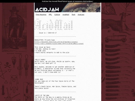 acidjaw/mail/issue11 screenshot