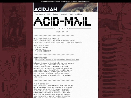 acidjaw/mail/issue15 screenshot