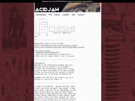 acidjaw/mail/issue16 screenshot