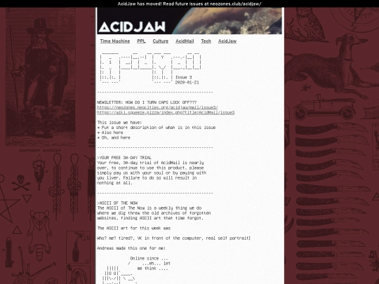 acidjaw/mail/issue3 screenshot