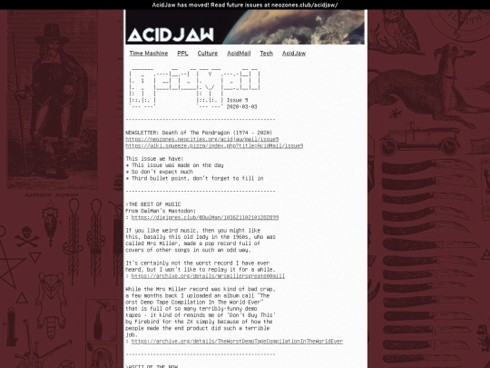 acidjaw/mail/issue9 screenshot