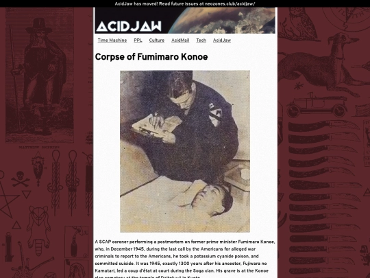 acidjaw/time/fumimaro-konoe screenshot