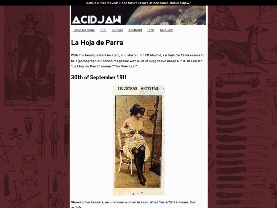 acidjaw/time/hoja-de-parra screenshot