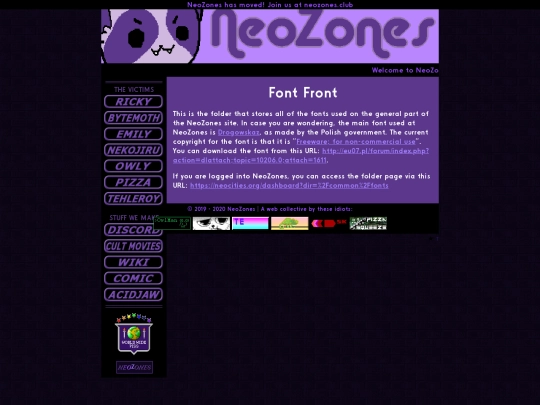 common/fonts screenshot