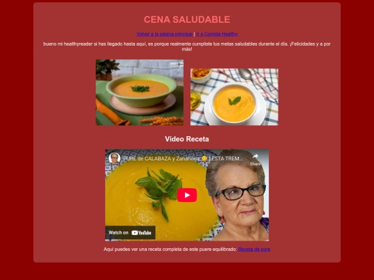 cenasaludable screenshot