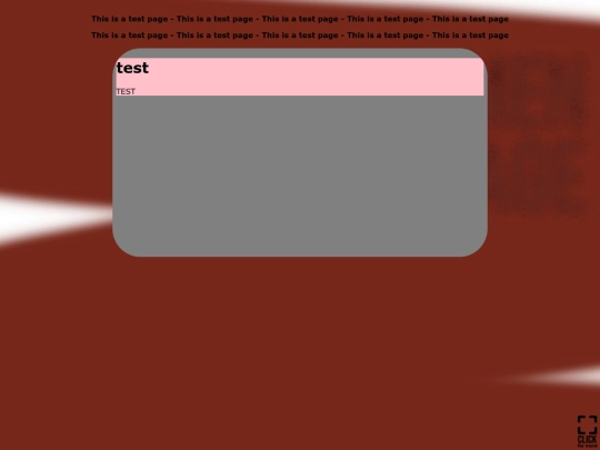 2/framed/test screenshot