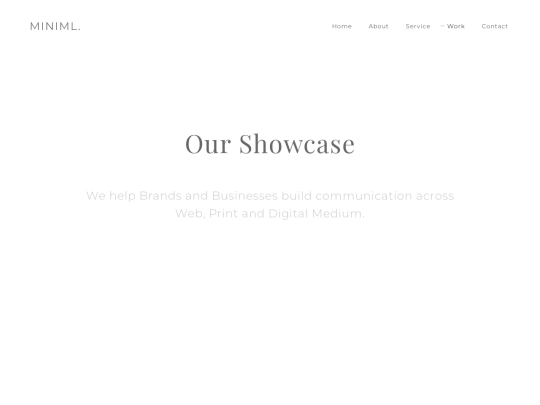 minimalista/work screenshot