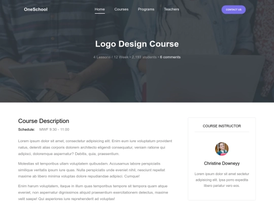 siteescola/course-single screenshot