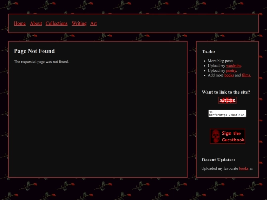 not_found screenshot