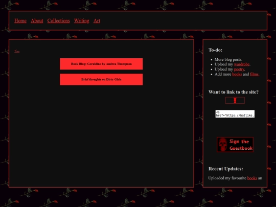 pages/blog screenshot