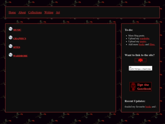 pages/collections screenshot