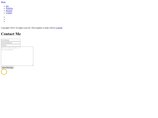 contact screenshot