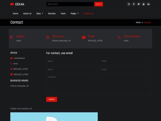 contact screenshot