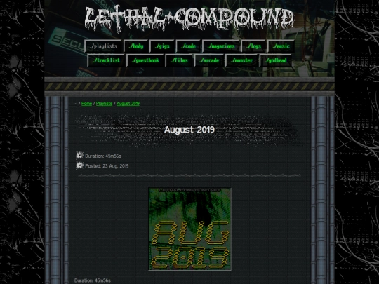 playlist-portal/august-2019 screenshot
