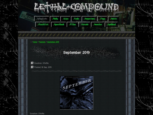 playlist-portal/september-2019 screenshot
