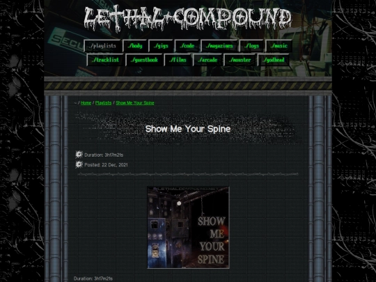 playlist-portal/show-me-your-spine screenshot