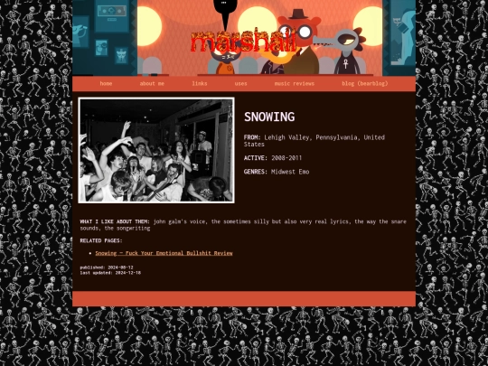 artist-snowing screenshot