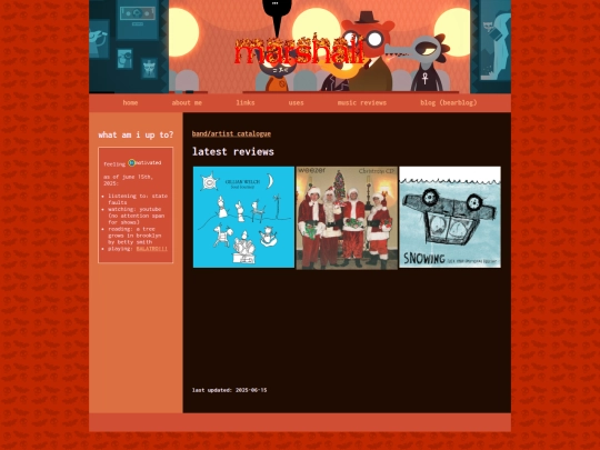 musicreviews screenshot
