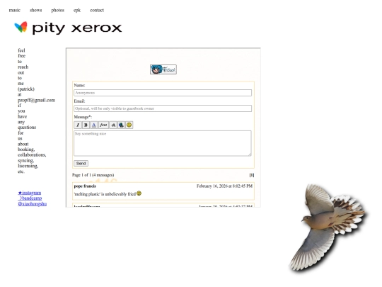 contact screenshot