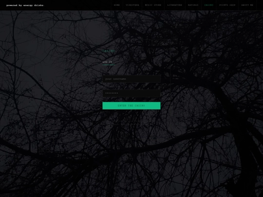pages/casino screenshot