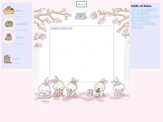 diary screenshot