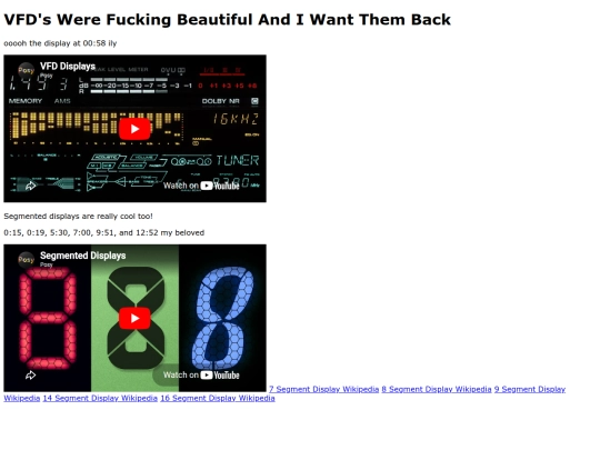 displays screenshot