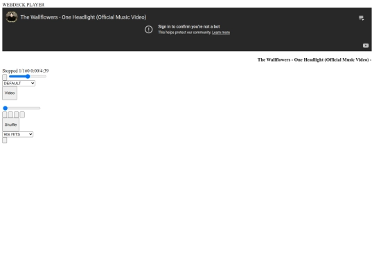 webdeck-player/index2 screenshot