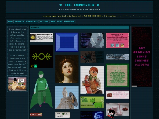 quizzes screenshot