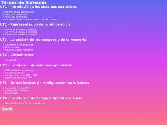 Tareas/TareasHtml screenshot