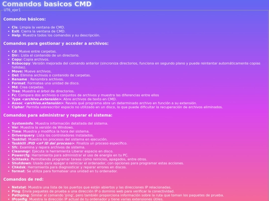 Tareas/UT6/comandoCMD screenshot