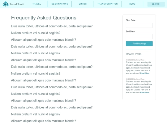 taniti_prototype/faqs screenshot
