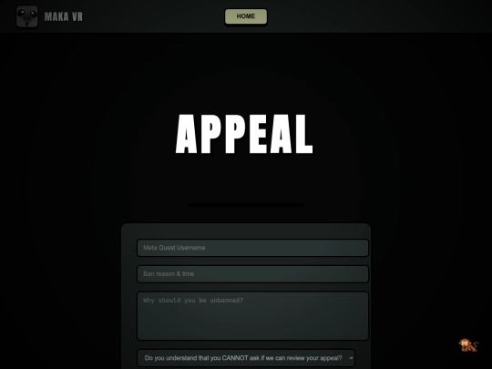 appeal screenshot