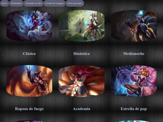 Ahri/Aaspectos screenshot