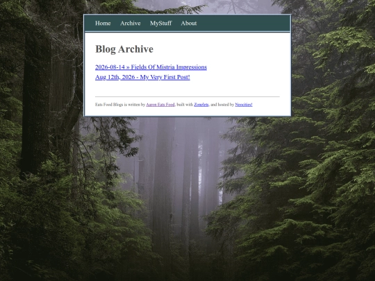 archive screenshot