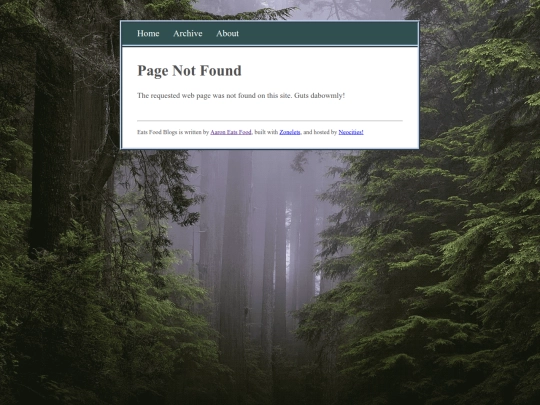 not_found screenshot