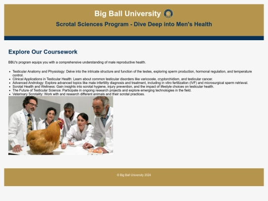 courses screenshot