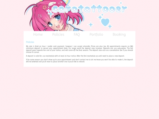 policies screenshot